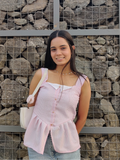 Pookie pink cotton top