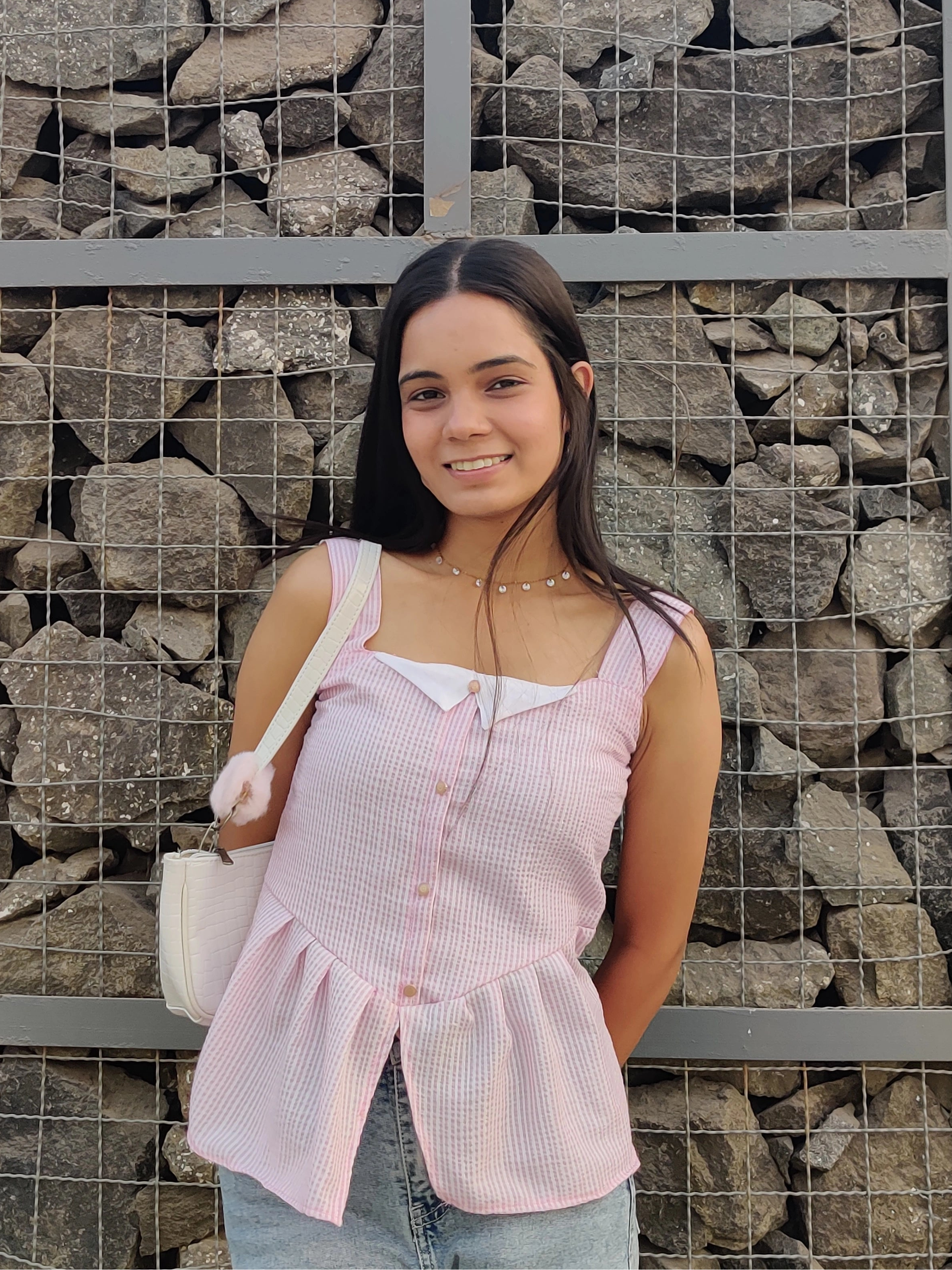 Pookie pink cotton top