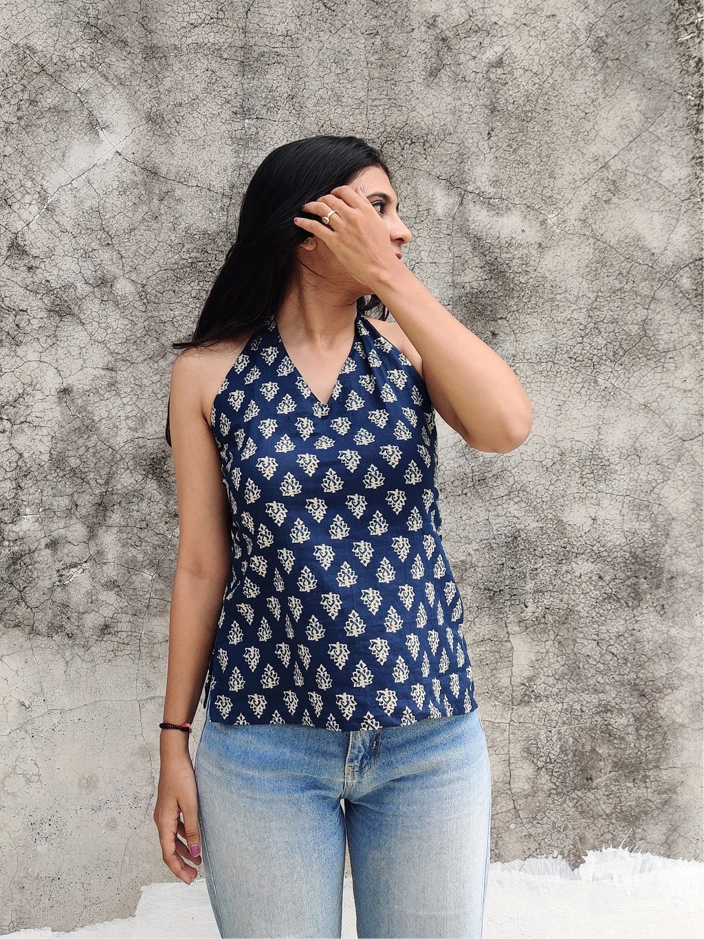 Haltup Padded Halter Neck Top