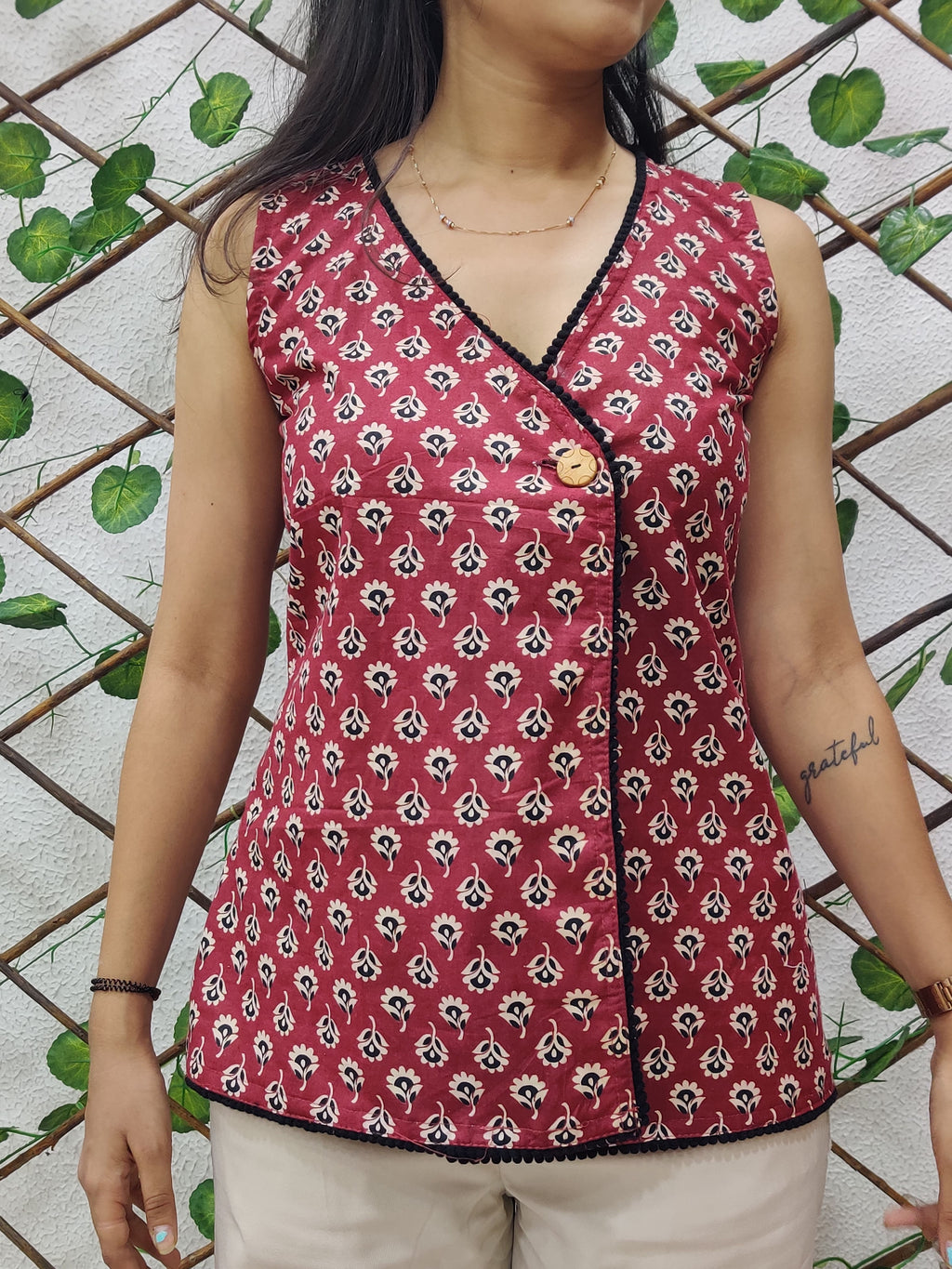 Saavi Wrap Top