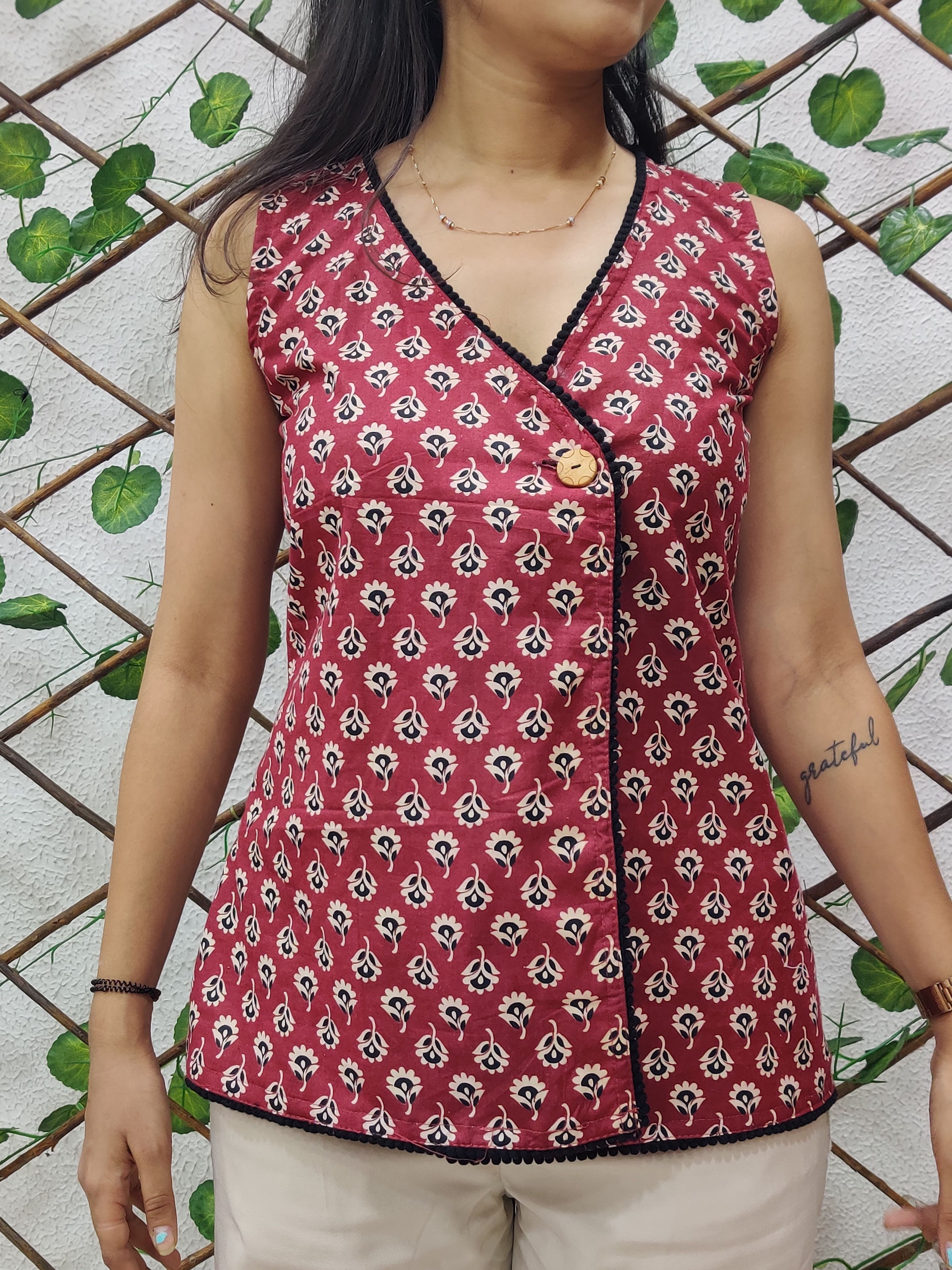 Saavi Wrap Top