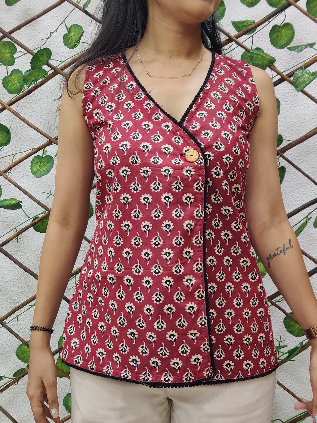 Saavi Wrap Top