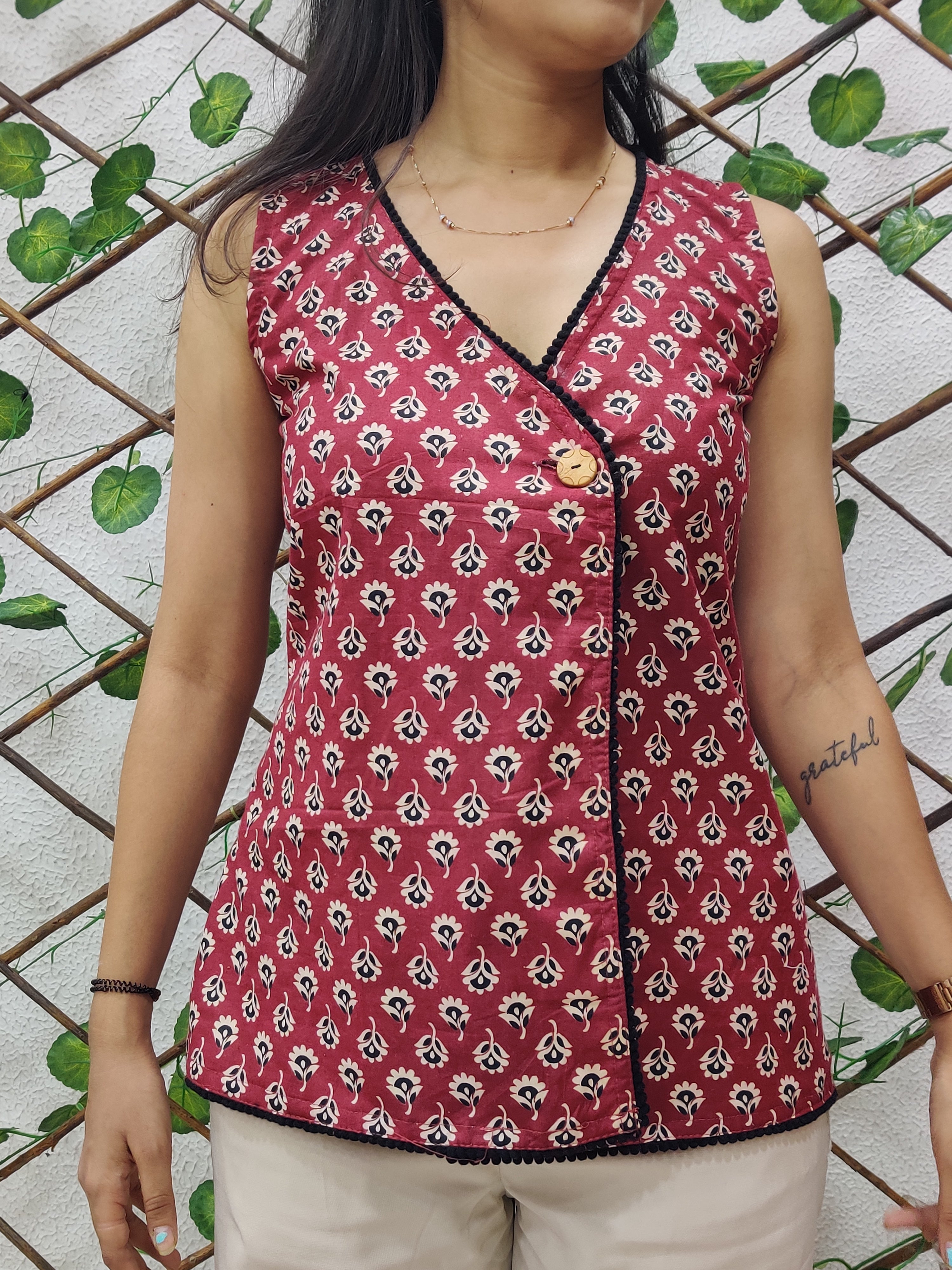 Saavi Wrap Top