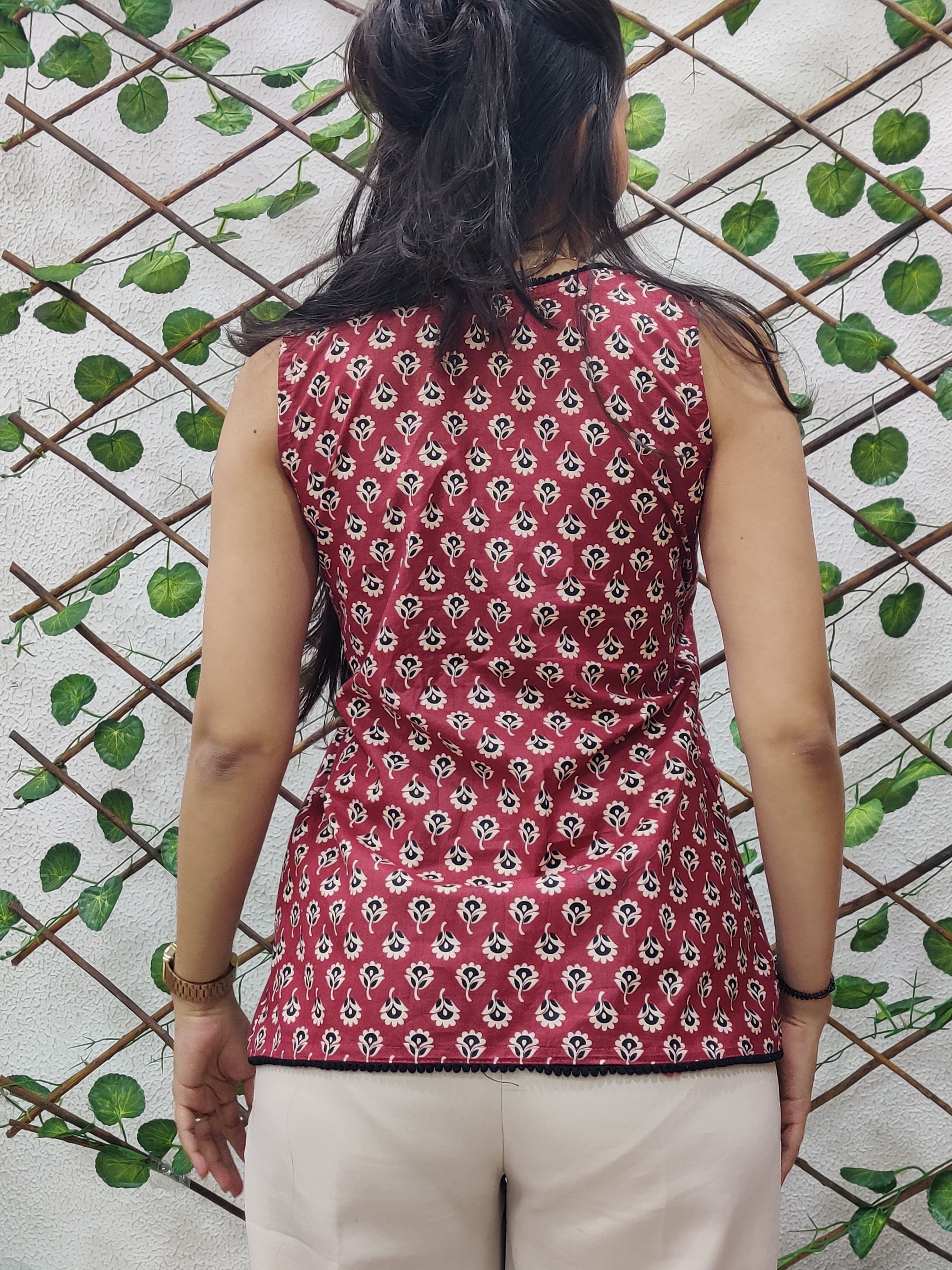 Saavi Wrap Top