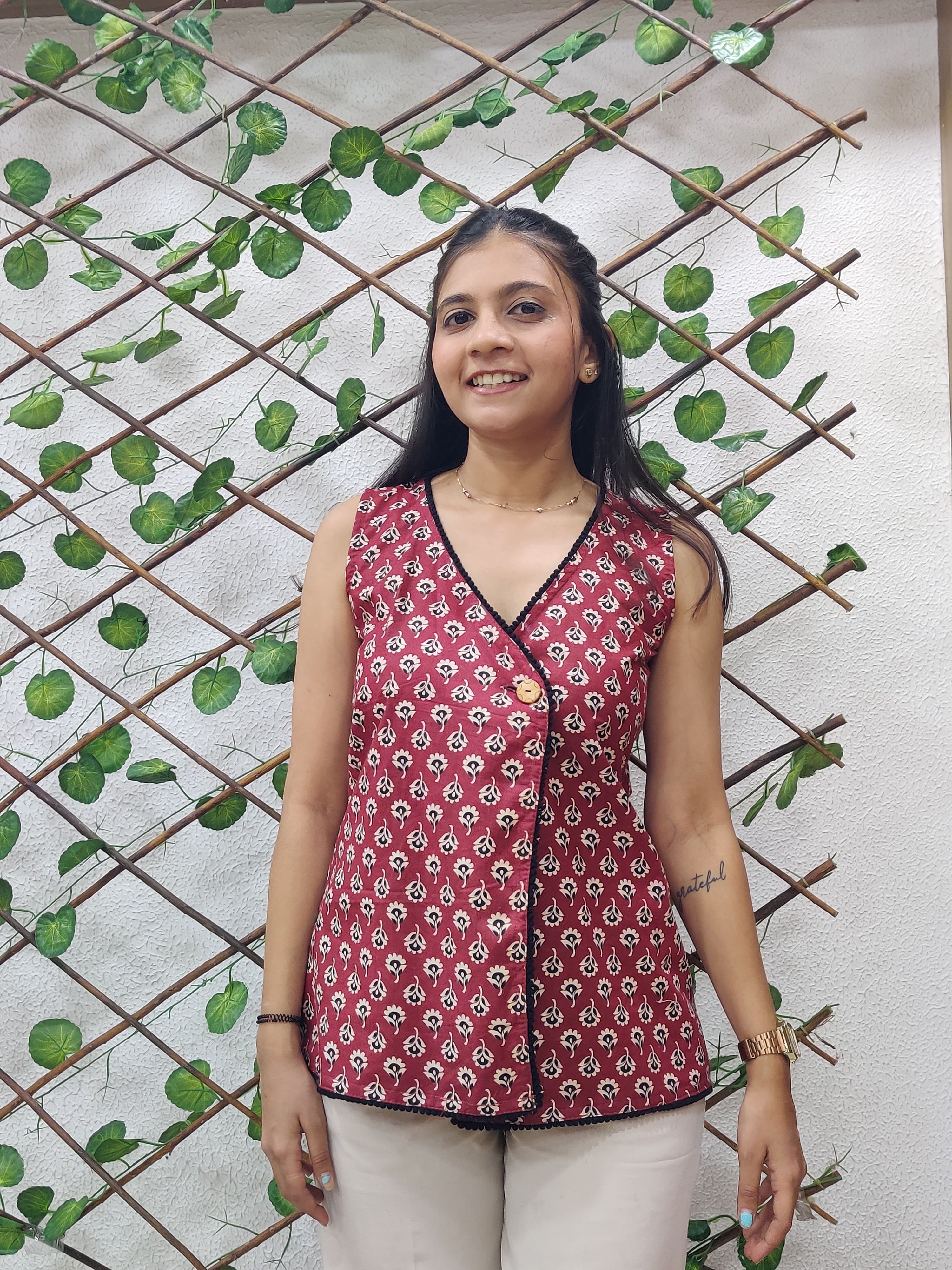 Saavi Wrap Top