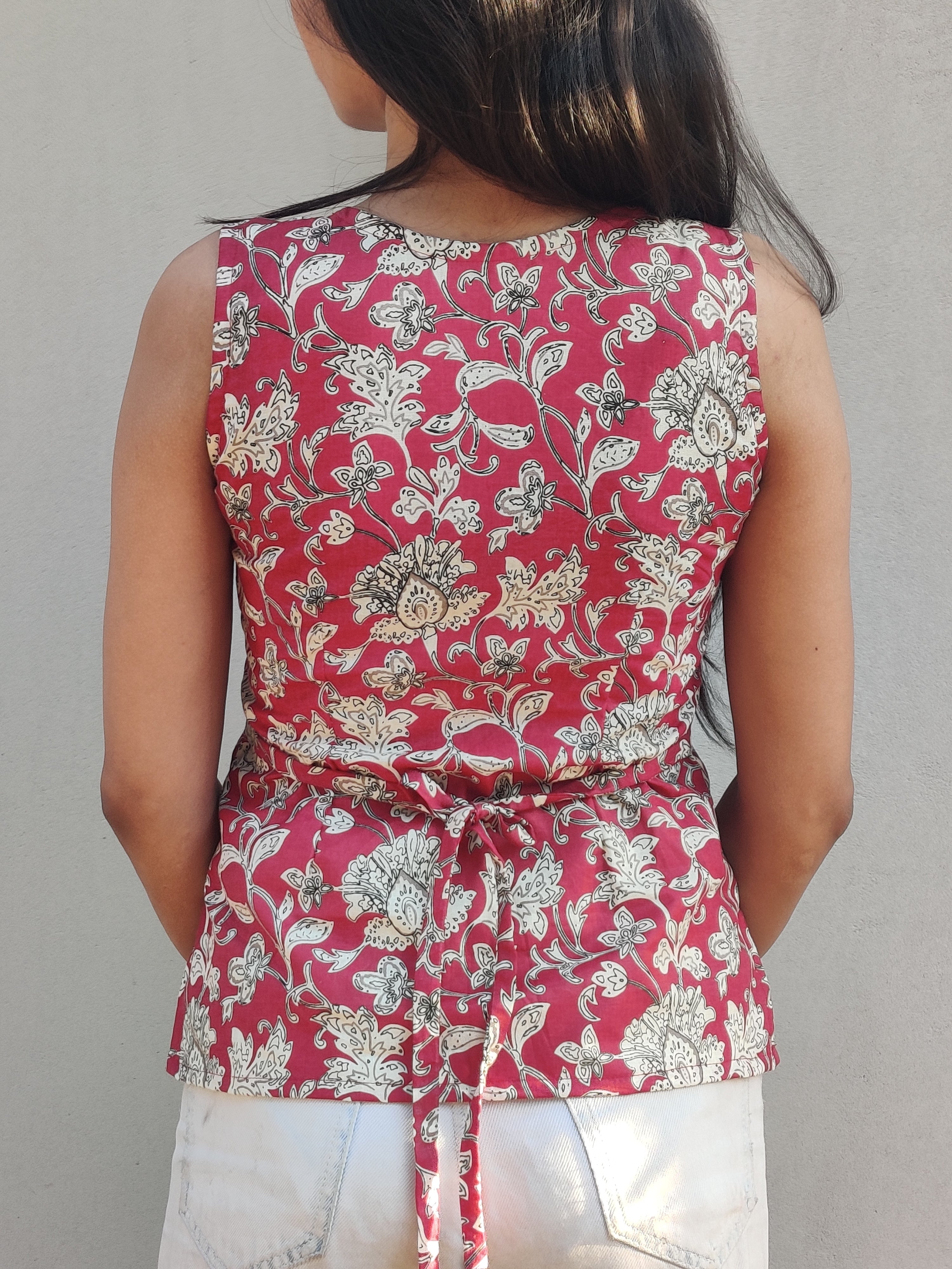 Saanjh Waistcoat Top