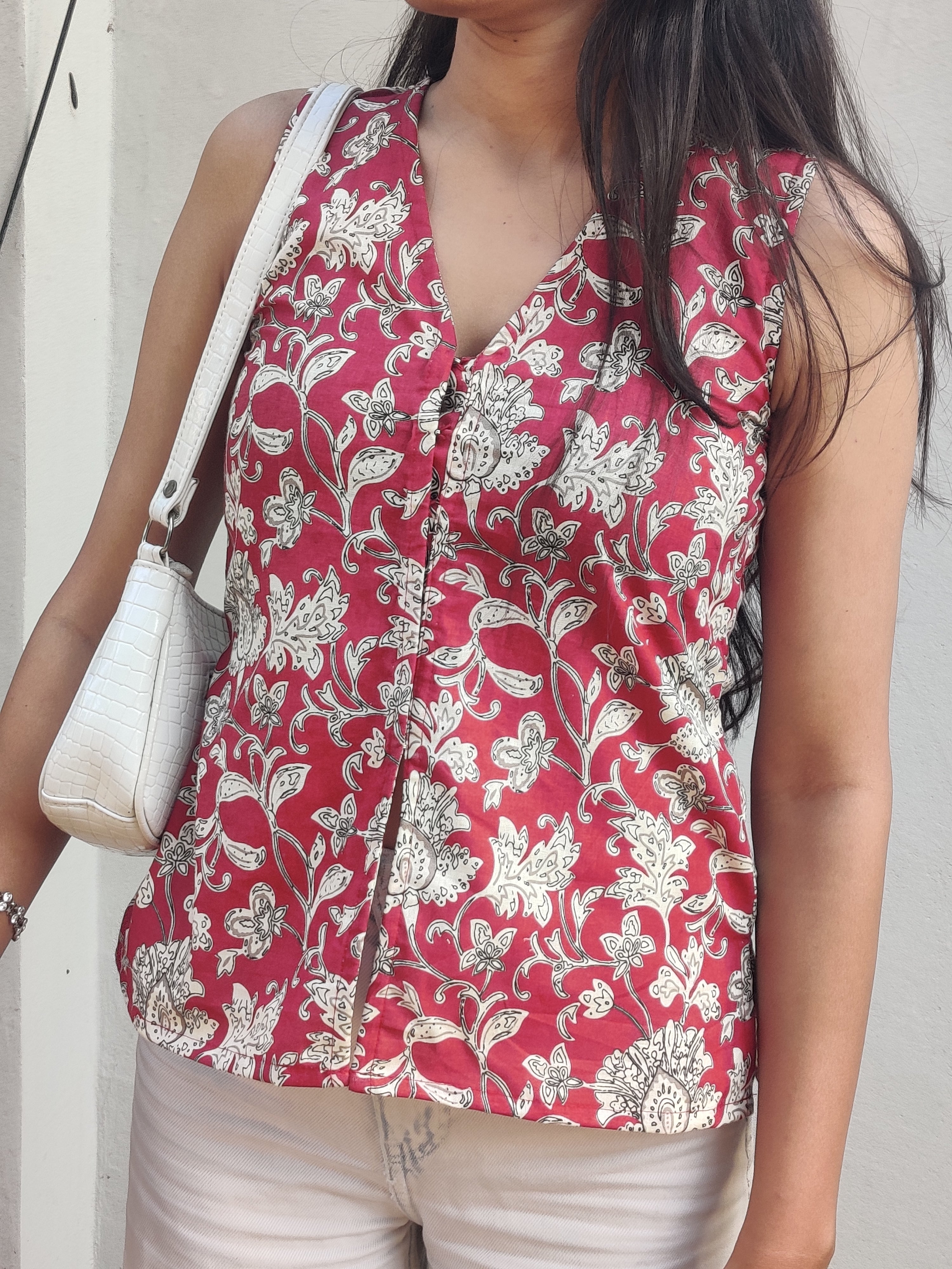 Saanjh Waistcoat Top
