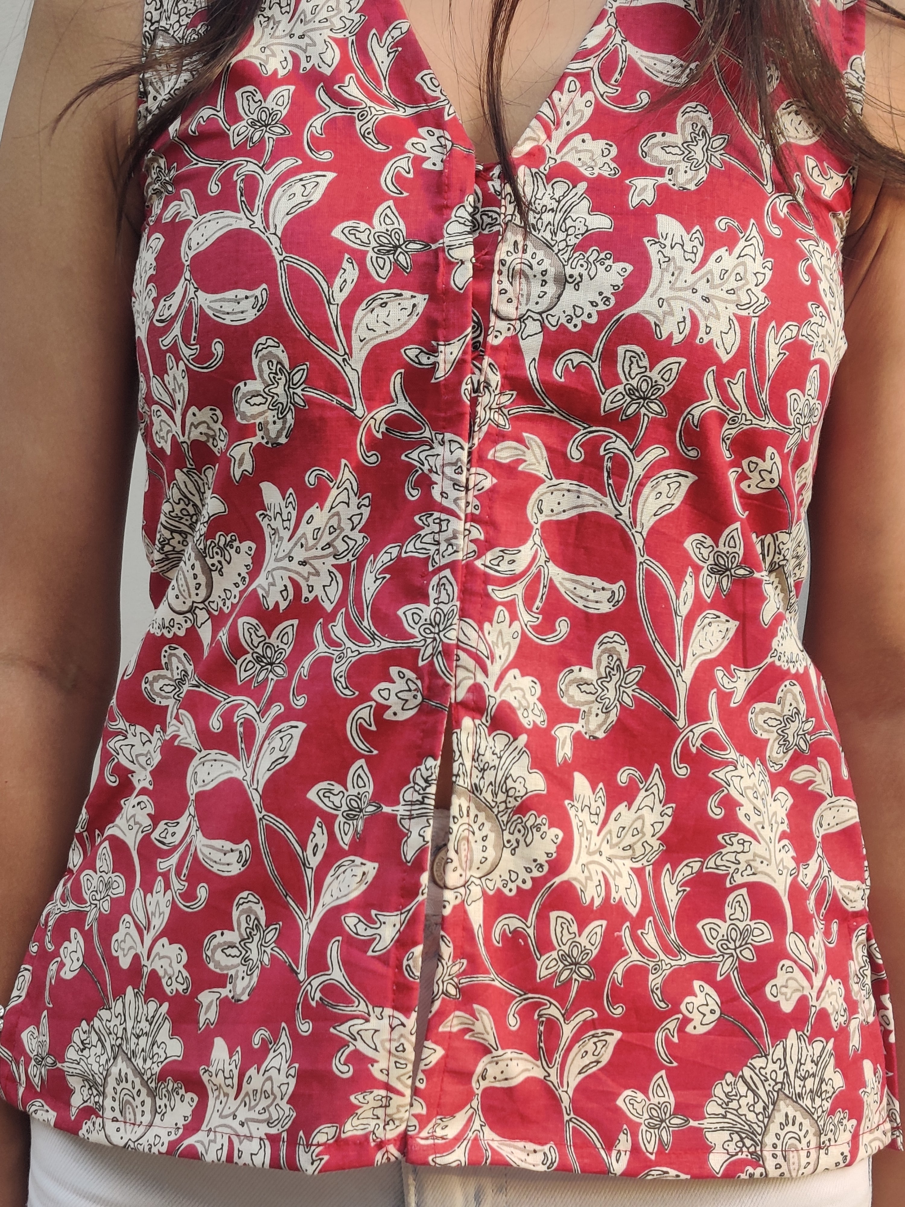 Saanjh Waistcoat Top