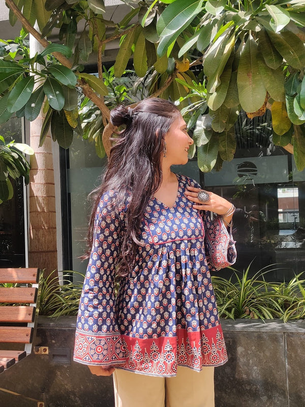 Tara- Bell Sleeve Kurti