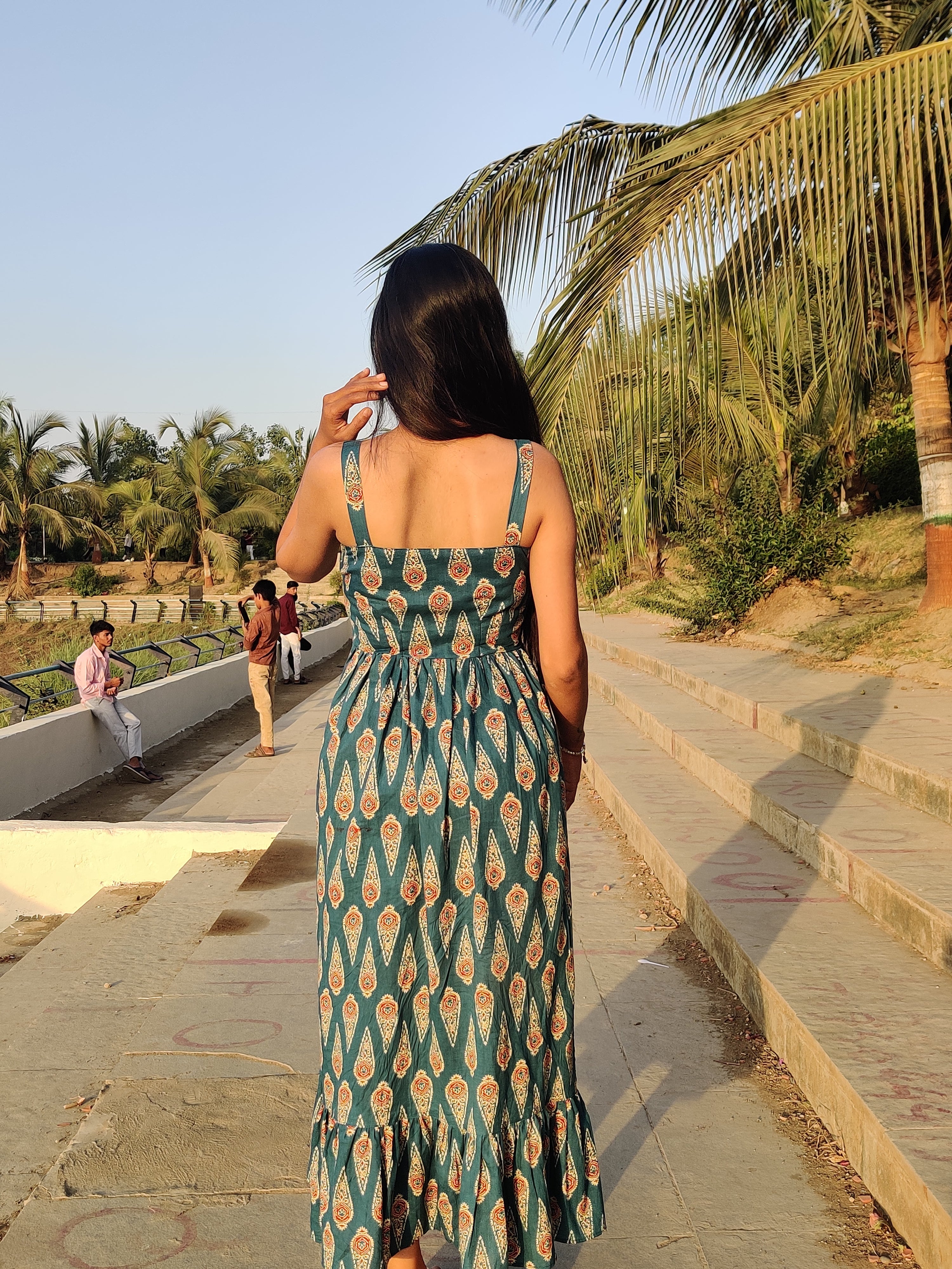 Not so summery- Long maxi dress