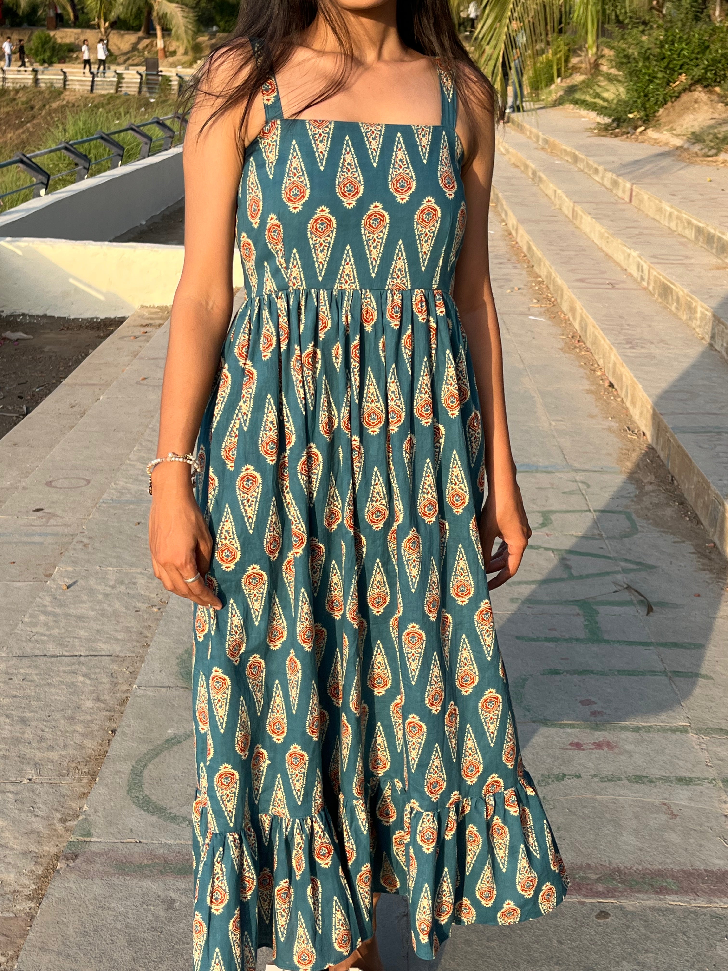 Not so summery- Long maxi dress