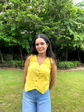 Daisy WaistCoat Top